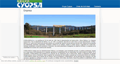 Desktop Screenshot of cyopsa.es